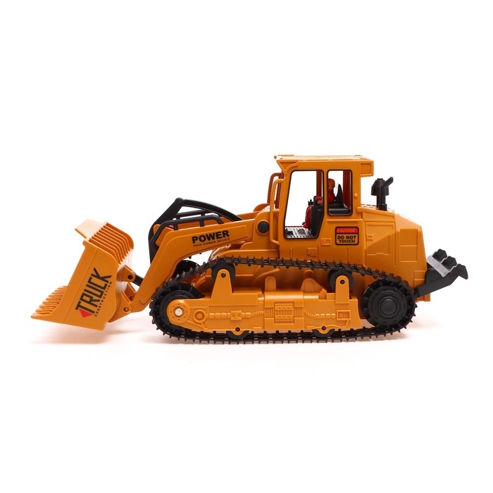 Бульдозер радиоуправляемый «Стройтехника», подвижный ковш, работает от аккумулятора Бульдозер радиоуправляемый «Стройтехника», подвижный ковш, работает от аккумулятора
