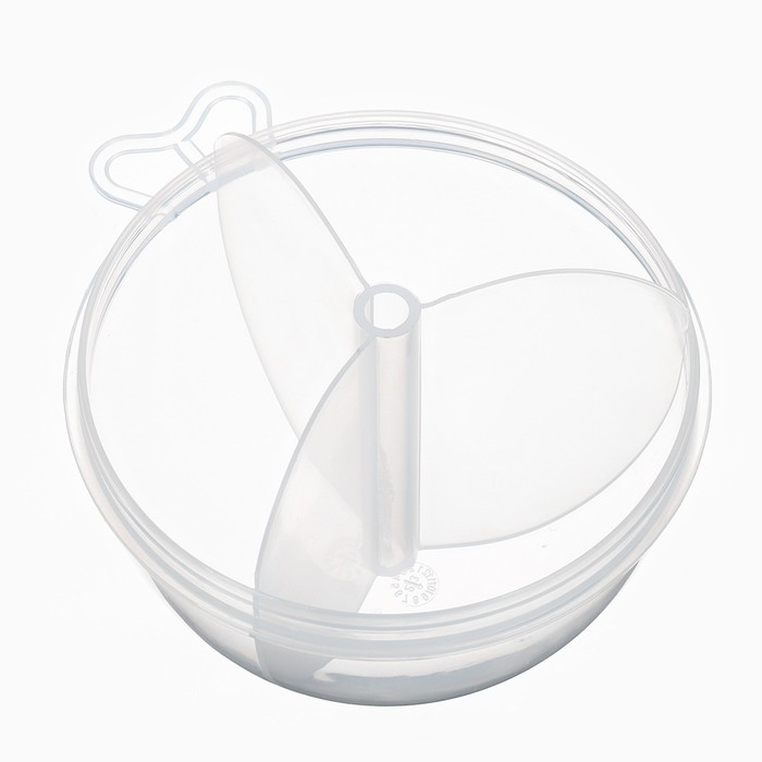 Контейнер для детского питания, 3 секции, ВИД 3, 180мл., цвет голубой Контейнер для детского питания, 3 секции, ВИД 3, 180мл., цвет голубой