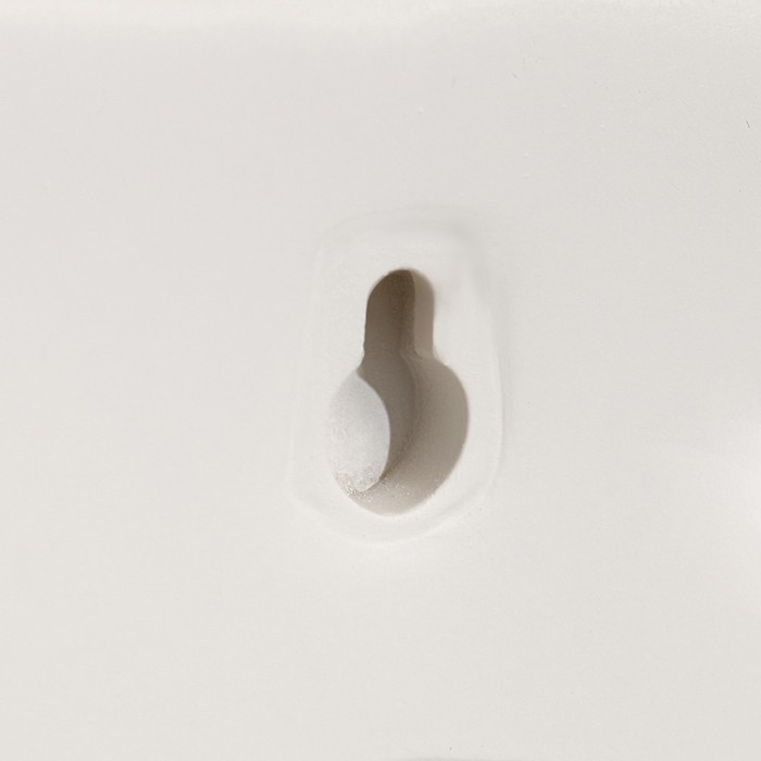 Декорация настенная панно, Декорация настенная панно, "Лотос" 15.5 x 18.5 см, белый