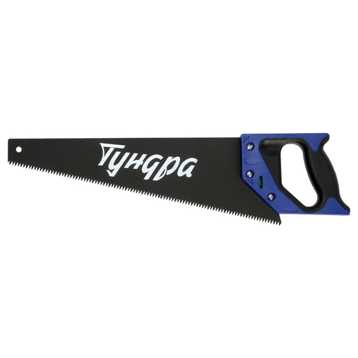 Ножовка по дереву ТУНДРА, 2К рукоятка, тефлоновое покрытие, 3D заточка, 7-8 TPI, 400 мм Ножовка по дереву ТУНДРА, 2К рукоятка, тефлоновое покрытие, 3D заточка, 7-8 TPI, 400 мм