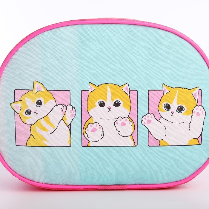 Сумка детская для девочки через плечо Сумка детская для девочки через плечо "Сладкий котик" 22х16 см