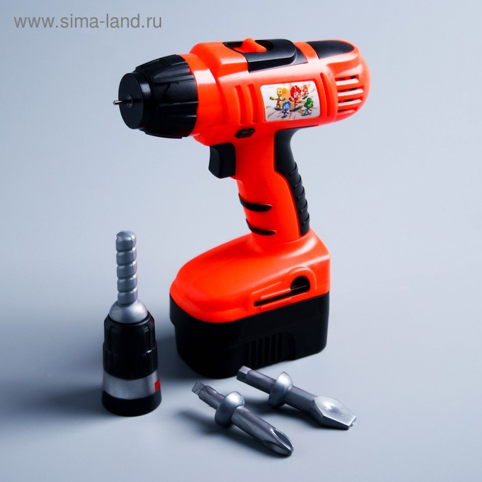 Дрель «Фикси-дрель» + 3 насадки, ФИКСИКИ Дрель «Фикси-дрель» + 3 насадки, ФИКСИКИ