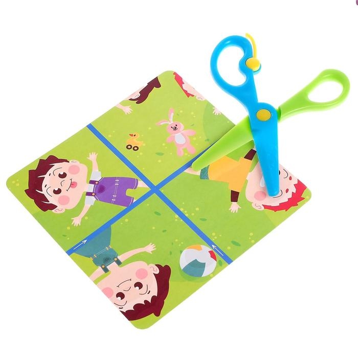 Развивающий набор «Умные ножницы дорожки и лабиринты» Развивающий набор «Умные ножницы дорожки и лабиринты»