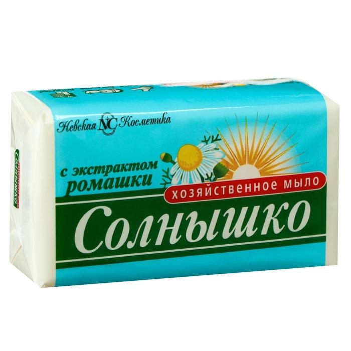 Мыло хозяйственное «Солнышко», с экстрактом ромашки, 140 г Мыло хозяйственное «Солнышко», с экстрактом ромашки, 140 г