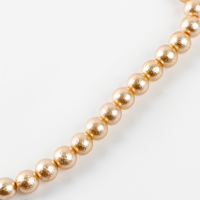 Бусины из стекла, набор 78 шт., размер 1 шт. — 10 мм, цвет золотой