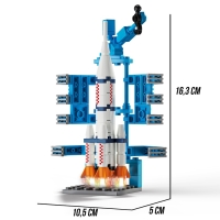 Конструктор «Космос. Ракетоноситель», 120 деталей