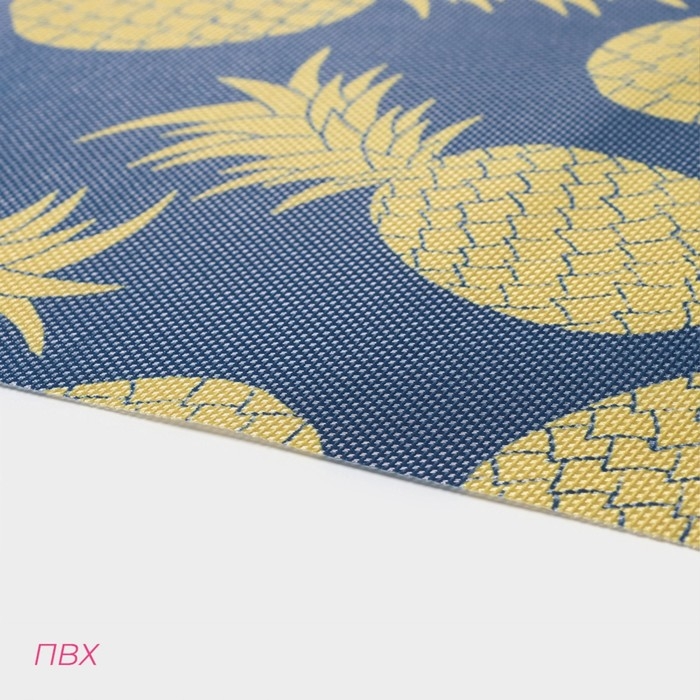 Салфетки сервировочные на стол Доляна Memory, 2 шт, 45×30 см, цвет синий Салфетки сервировочные на стол Доляна Memory, 2 шт, 45×30 см, цвет синий