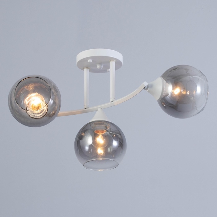 Люстра Люстра "Флоренция" 3х60Вт Е27 Белый 49х20х28см