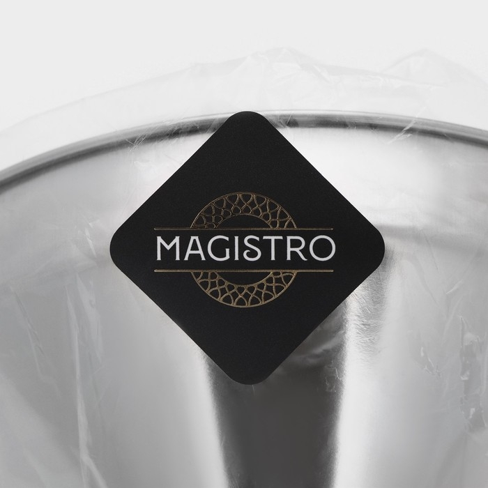 Воронка Magistro Steel, d=14,6 см, 201 сталь Воронка Magistro Steel, d=14,6 см, 201 сталь