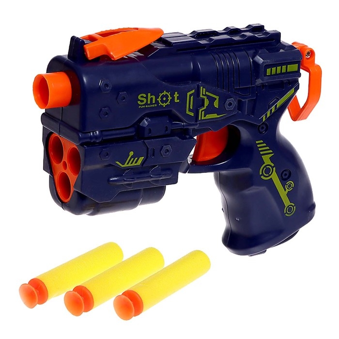 Бластер «Монстр», стреляет мягкими пулями, МИКС Бластер «Монстр», стреляет мягкими пулями, МИКС