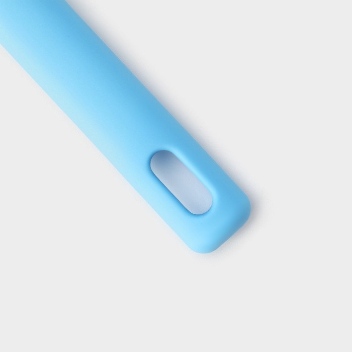 Ложка Доляна «Люкс», 28×6,5×2 см, цвет голубой Ложка Доляна «Люкс», 28×6,5×2 см, цвет голубой