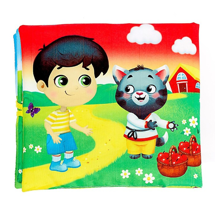 Развивающая книжка-шуршалка «Потешки-веселушки» Развивающая книжка-шуршалка «Потешки-веселушки»