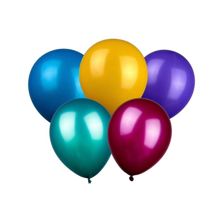 Шар латексный 10 Шар латексный 10" «Яркий», набор 25 шт., цвета МИКС
