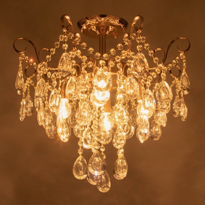 Люстра 2724/4 E27 40Вт золото 40х40х40 см BayerLux