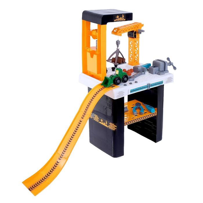 Игровой модуль «Стройплощадка», 54 детали Игровой модуль «Стройплощадка», 54 детали