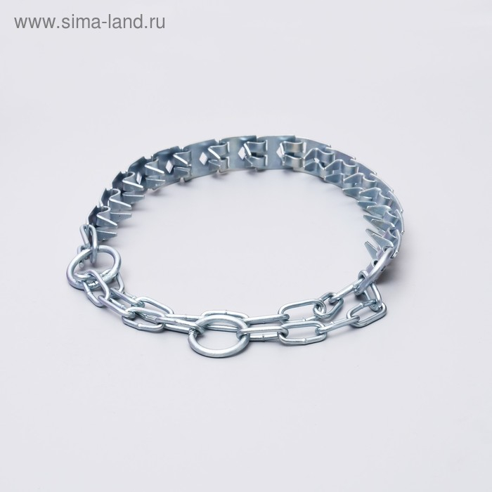 Ошейник строгий пластинчатый, цинк, 50 х 2,3 см Ошейник строгий пластинчатый, цинк, 50 х 2,3 см