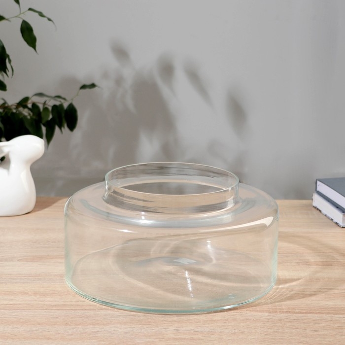 Ваза  Ваза "Дэни" блюдо  d=7см, h=13,5х27 см, (2878)