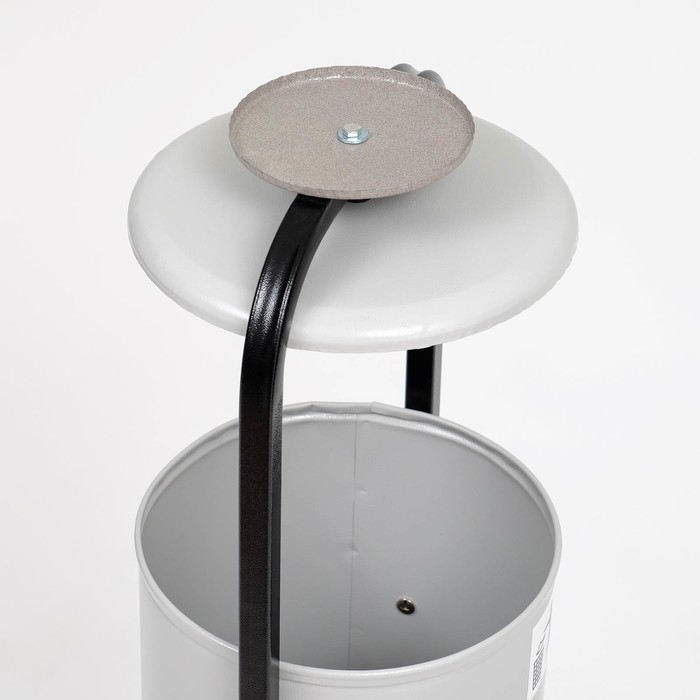 Урна уличная «Сатурн» 28 л, 104 х 31 х 26,5 см, серая, бак 0,6 мм Урна уличная «Сатурн» 28 л, 104 х 31 х 26,5 см, серая, бак 0,6 мм