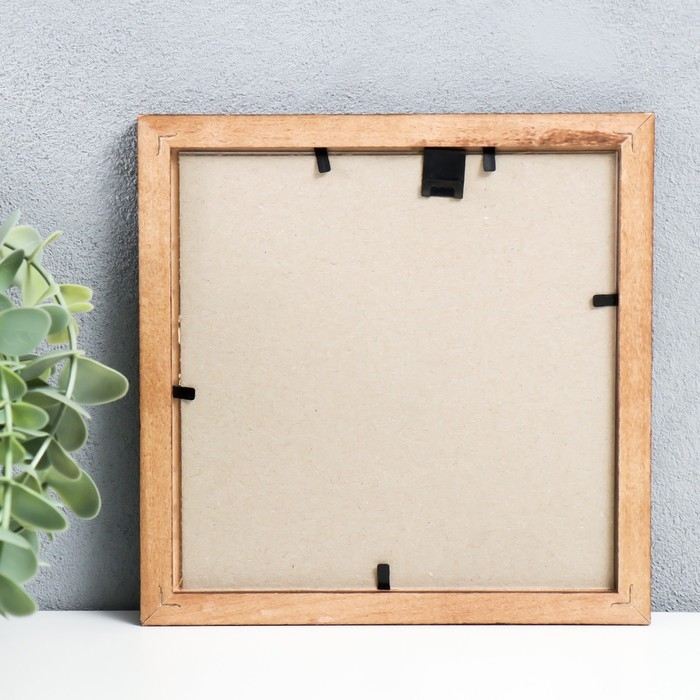 Фоторамка сосна с19 орех 15х15 см (пластиковый экран) Фоторамка сосна с19 орех 15х15 см (пластиковый экран)