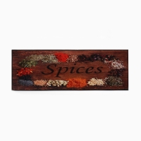 Набор ковриков для кухни Этель "Spices" 2 шт, 40х60 см, 40х120 см