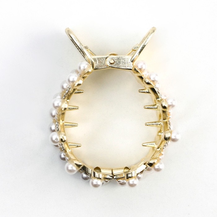 Зажим для волос со стразами «Queen», 3,5 х 4,5 х 3 см Зажим для волос со стразами «Queen», 3,5 х 4,5 х 3 см