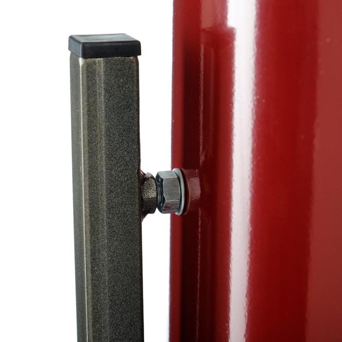 Урна уличная Урна уличная "Круг" 18 л, красная, бак 0,5 мм, 54 х 31 х 31 см