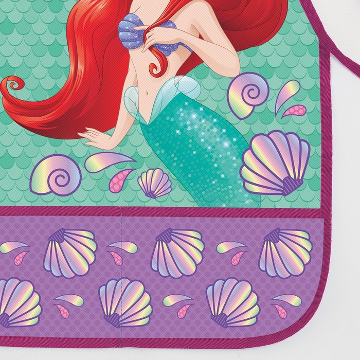 Фартук с нарукавниками детский «Ариэль», Принцессы, 49х39 см Фартук с нарукавниками детский «Ариэль», Принцессы, 49х39 см