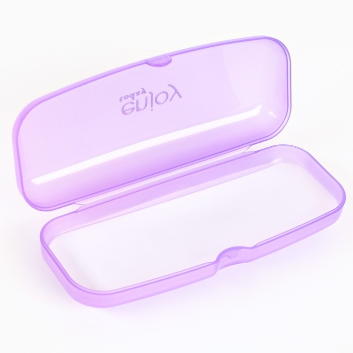 Футляр для очков Enjoy, фиолетовый, 15,5 х 5,2 х 3,5 см Футляр для очков Enjoy, фиолетовый, 15,5 х 5,2 х 3,5 см