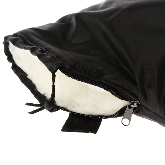 Муфты утеплённые на руль с мехом п/ш (пара) СТИЛС С-013 Муфты утеплённые на руль с мехом п/ш (пара) СТИЛС С-013