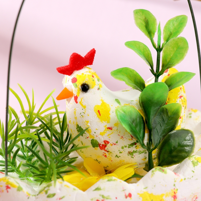 Декор пасхальный «Курочка» 8 × 12 × 14 см Декор пасхальный «Курочка» 8 × 12 × 14 см