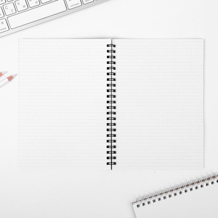 Ежедневник с тиснением &laquo;Счастье в мелочах&raquo; А5, 60 листов