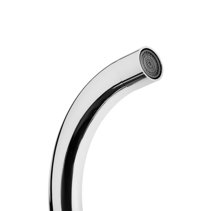 Смеситель для кухни  Смеситель для кухни "СоюзКран" 566-170, однорычажный, излив 167 мм, цинк, хром