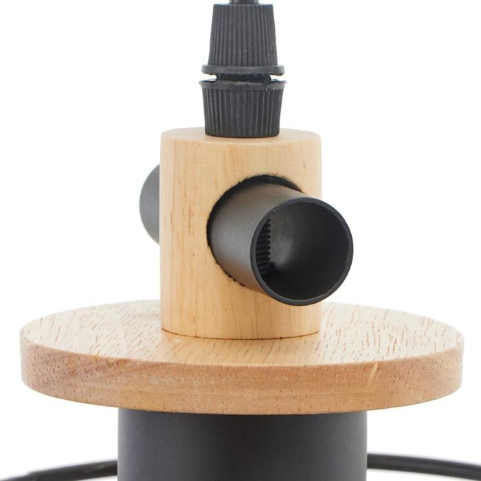 Светильник BayerLux 88307/1 E27 40Вт черный 17х17х29-129 см