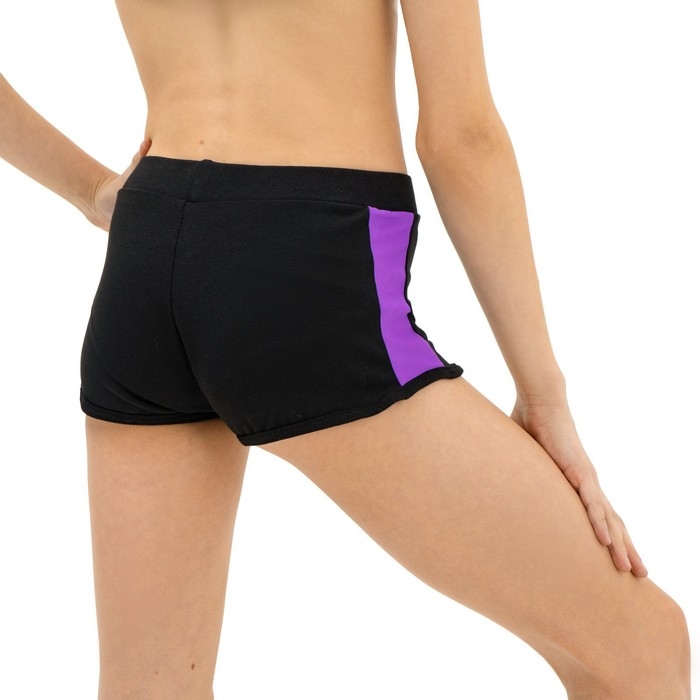 Шорты для гимнастики и танцев Grace Dance, р. 32, цвет чёрный Шорты для гимнастики и танцев Grace Dance, р. 32, цвет чёрный