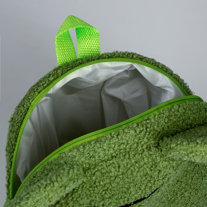 Рюкзак детский для девочки «Лягушка», плюшевый Рюкзак детский для девочки «Лягушка», плюшевый