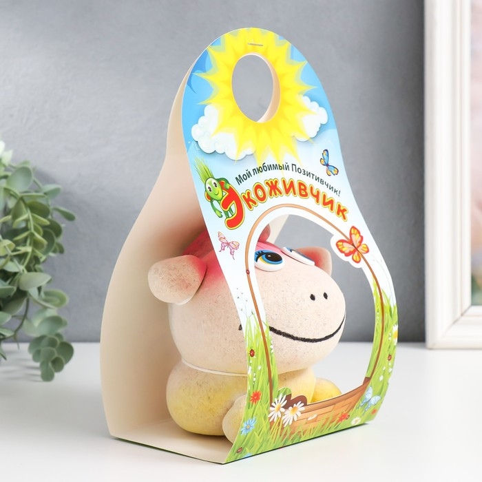 Растущий подарок травка Экоживчик "Единорог Ж новинка"