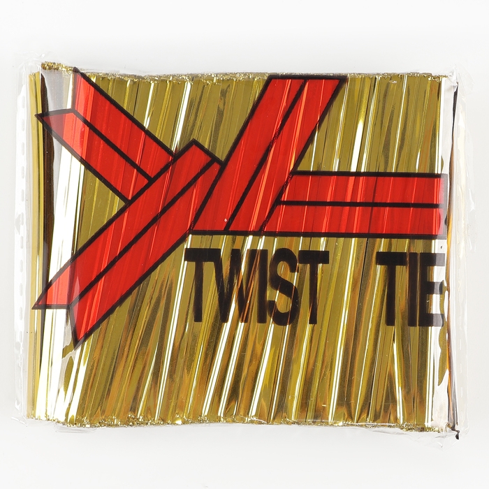 Клип лента, набор 800 шт, длина 1 шт 6 см, цвет золотой Клип лента, набор 800 шт, длина 1 шт 6 см, цвет золотой