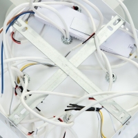 Люстра с ПДУ 59117/8WT LED 240Вт 3000-6000К диммер белый 55х55х10 см BayerLux