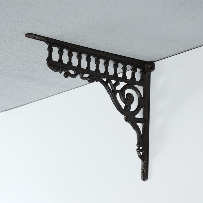 Сувенир чугун уголок  Сувенир чугун уголок "Колонны" 27,6х4х23 см