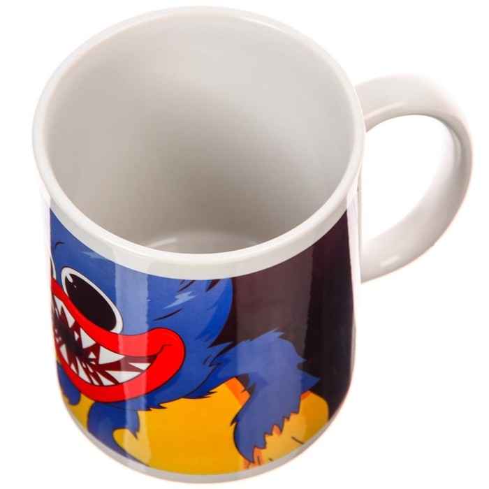 Кружка керамическая детская, сублимация, 350 мл, Монстр