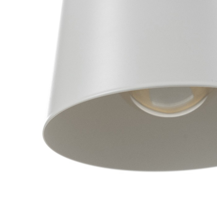 Светильник BayerLux Подвес  Светильник BayerLux Подвес "Цилиндр" 1x40Вт E27 белый 13х13х16-96 см