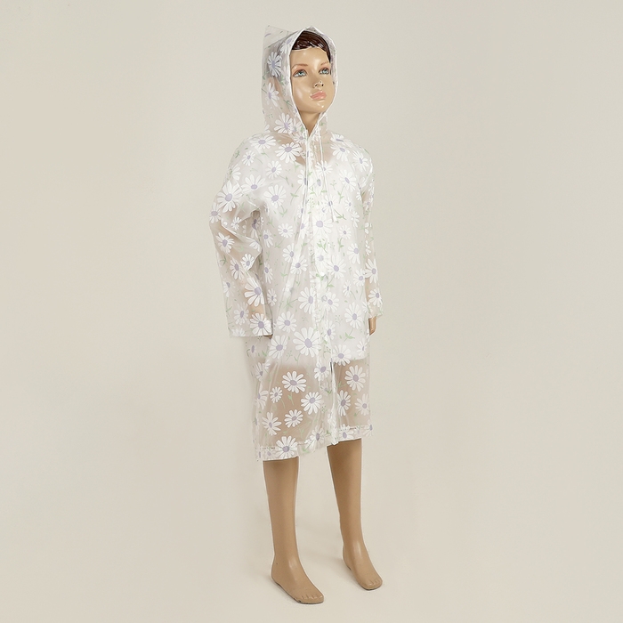 Дождевик детский «Ромашки», рост 125-155 см Дождевик детский «Ромашки», рост 125-155 см