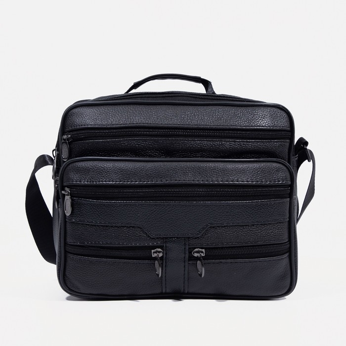 Сумка мужская, цвет чёрный Сумка мужская, цвет чёрный