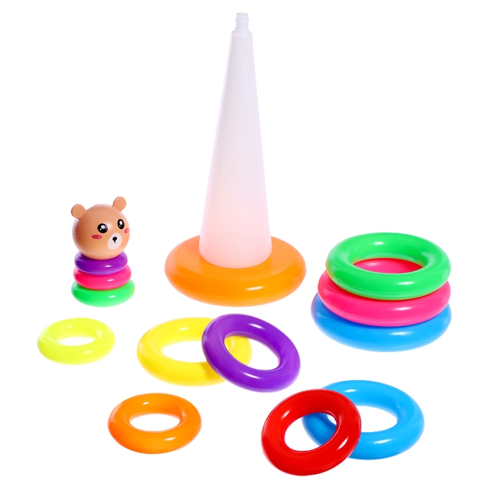 Пирамидка «Мишутка», 13 колец Пирамидка «Мишутка», 13 колец