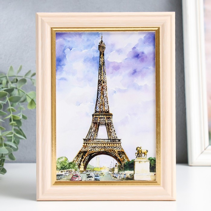 Ключница Ключница "Париж 13" молочный дуб 15х21 см