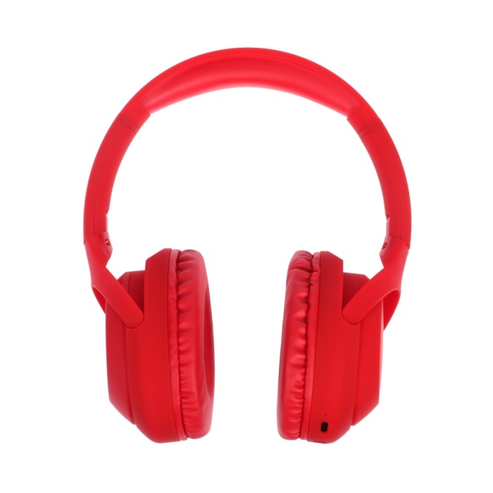 Наушники MZ300, беспроводные, полноразмерные, микрофон, BT 5.3, 400 мАч, красные