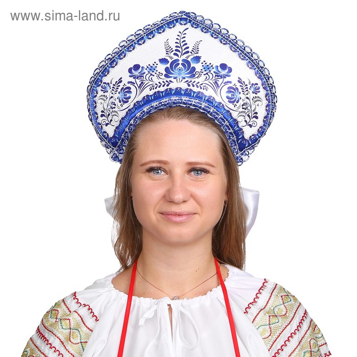 Кокошник «Синие цветы» Кокошник «Синие цветы»