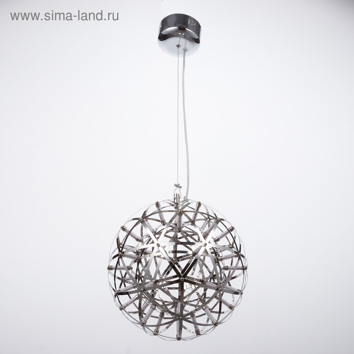 Люстра BayerLux 669705/42 LED 25,2Вт 4000К хром 30х30х150 см