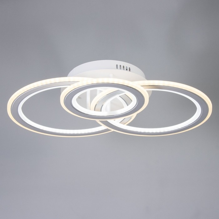 Люстра Люстра "Зоряна"с ПДУ LED 200Вт 3000-6000Вт белый 60х45х15,5см BayerLux