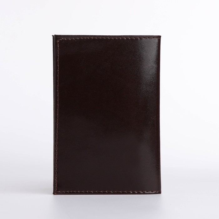 Обложка для паспорта, цвет коричневый Обложка для паспорта, цвет коричневый